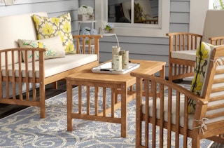 a patio set 