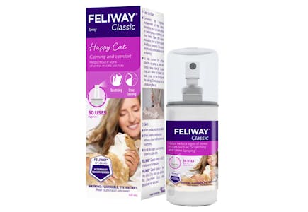 2 Feliway Calming Sprays for Cats