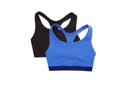 Fruit of the Loom Sports Bra 2-Pack