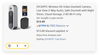 Wireless HD Video Doorbell Camera