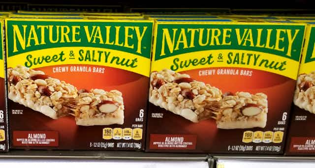 Nature Valley Bars, Only $0.24 at Kroger card image