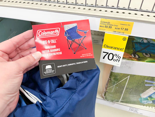 Coleman Big & Tall Quad Chair