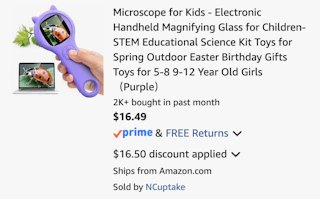 Amazon Kids Digital Microscope 2026 2