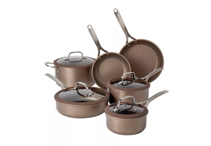 10-Piece Titanium Cookware Set