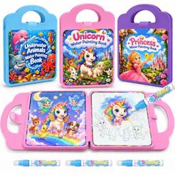 Water Painting Books 3-Pack