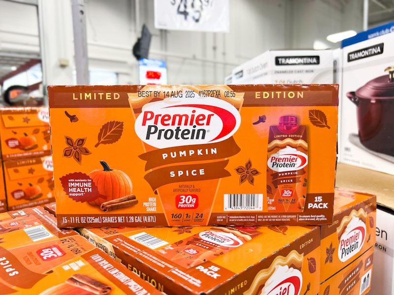 pumpkin spice premier protein drinks