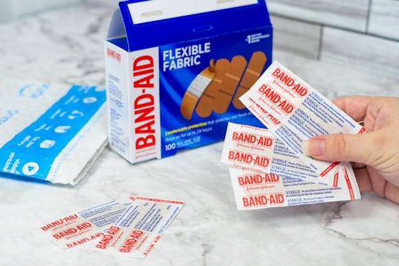 Get a 100-Pack of Band-Aid Flexible Fabric Bandages for Just $4 on Amazon