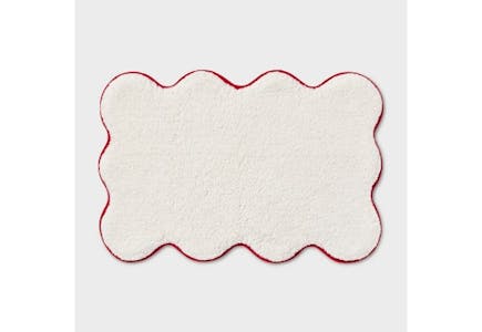 Threshold Christmas Bath Rug