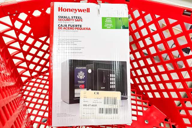 Target Clearance Find: Honeywell Security Safe, Only $28.49 (Reg. $100) card image