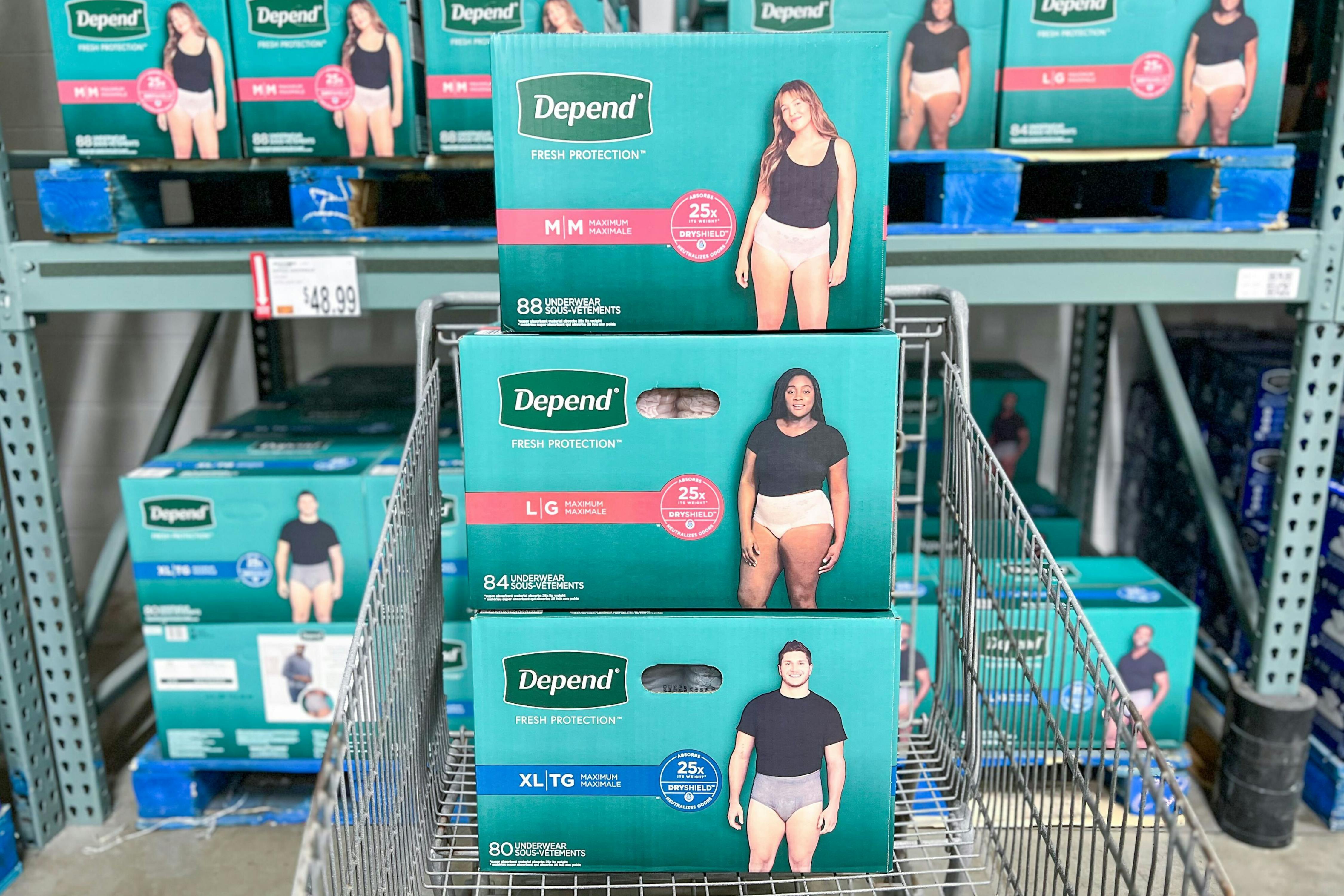 Save on Depend Underwear at BJ's — No Coupons Needed The Krazy Coupon Lady