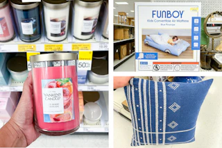 yankee candle, funboy, and threshold side by side target home clearance