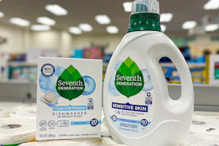 seventh generation laundry detergent and dishwasher tabs