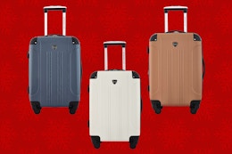 Walmart Travelers Club carry-on suitcase