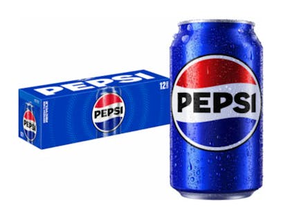 5 Pepsi Soda 12-Packs