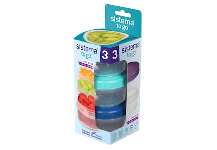 Sistema Mini Food Storage Containers