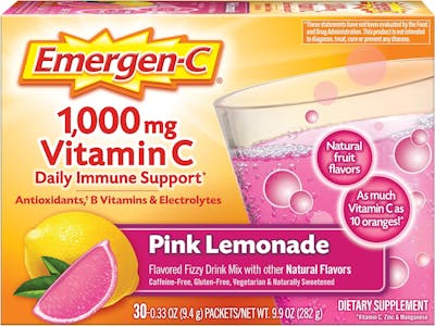 2 Emergen-C Supplement Powder Boxes