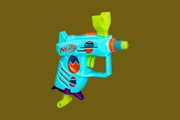 a nerf blaster gun