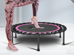 Mini Fitness Trampolines Are Just $62.99 on Amazon (Reg. $100) card image