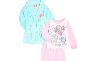 walmart toddler pajama set with robe screenshot