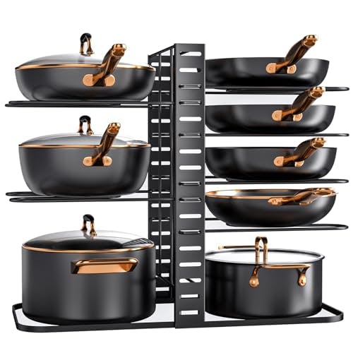 Pots and Pans Organizer Rack