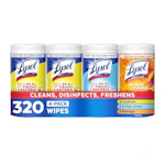 Lysol Disinfecting Wipes 4-Pack