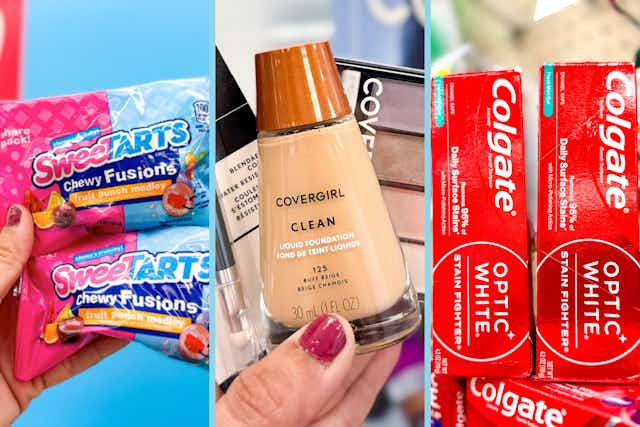 Hottest Coupon Deals This Week: Free Covergirl, Colgate, Candy, and More card image