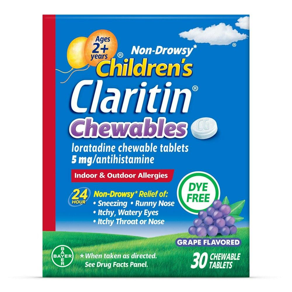 Claritin® Children's Allergy Chewables 30-Pack