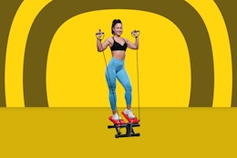 Mini Stepper with Resistance Bands, Only $23.99 on Amazon card image