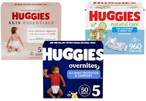 3 Huggies Products