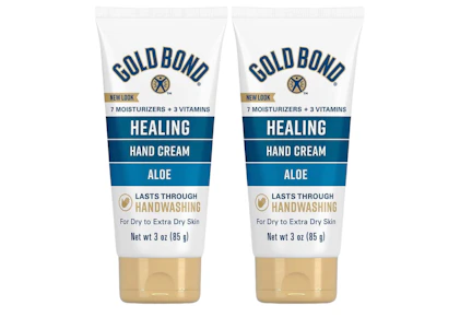 2 Gold Bond Healing Hand Creams