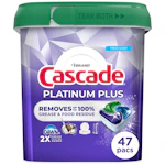 Cascade Plus Dishwasher Pacs