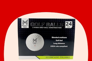 members mark golf balls collage