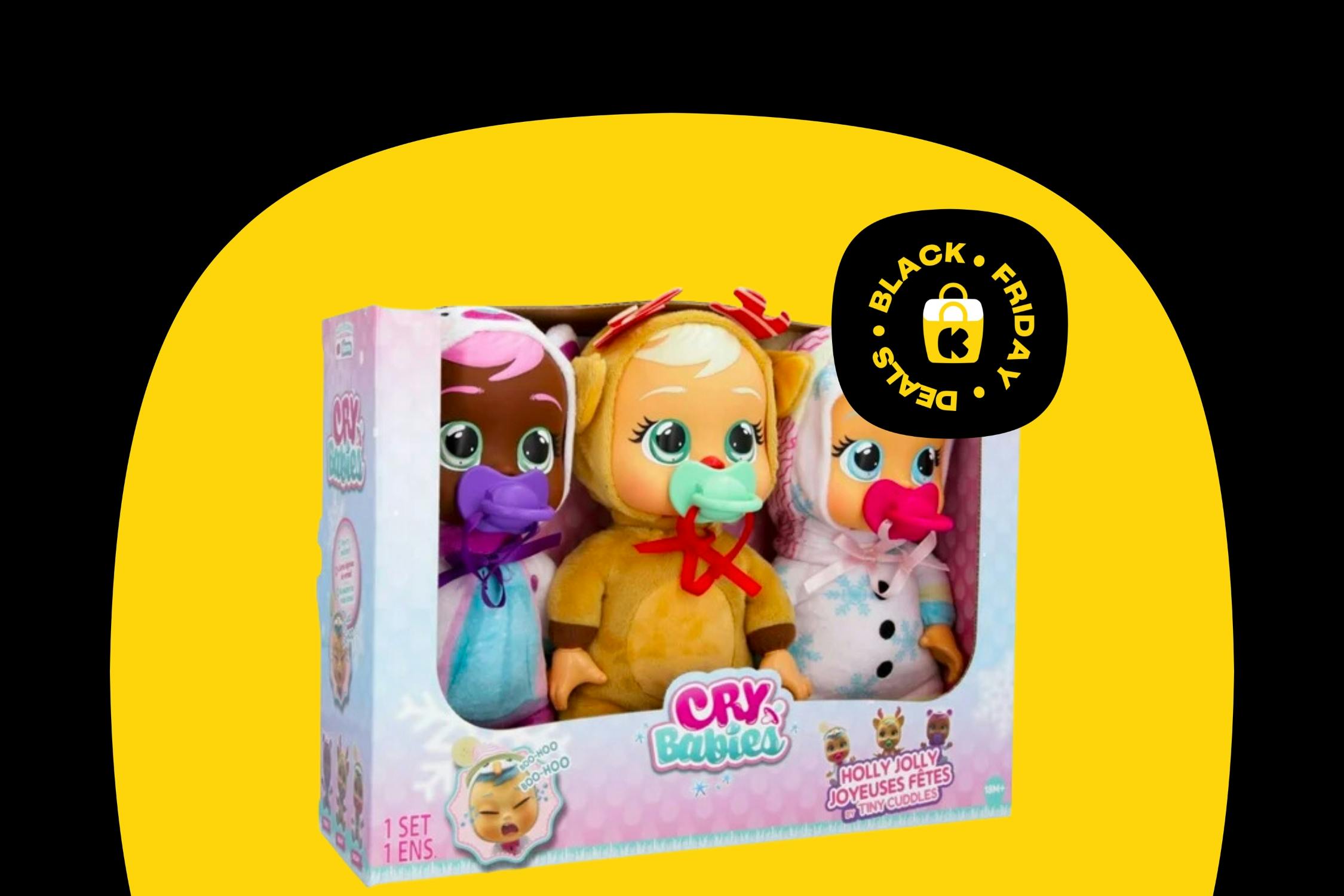 Cry Baby Doll 3Pack, Only 15 at Walmart The Krazy Coupon Lady