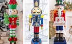 Three lifestyle images of Fraser Hill Farm Nutcrackers