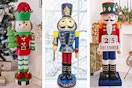 Three lifestyle images of Fraser Hill Farm Nutcrackers