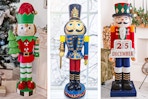 Three lifestyle images of Fraser Hill Farm Nutcrackers