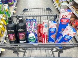 Walgreens In-Store Shopping Haul: $52 Value for $5.29 ($0.53 Each) card image