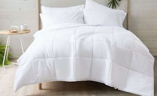 New Sega Down Alt Comforter in White