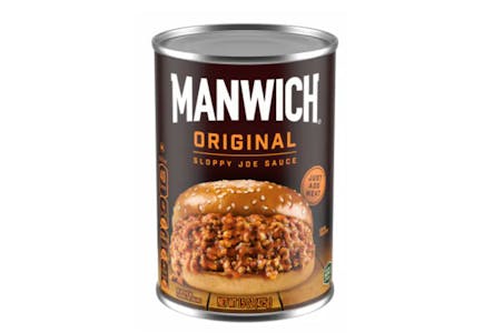5 Manwich Sauce Cans