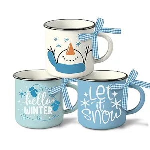Snowman Mini Coffee Mugs