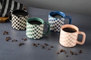 Walmart Mainstays coffee mug set