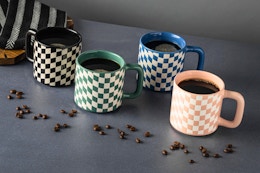 Walmart Mainstays coffee mug set
