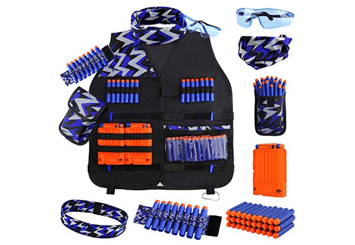 Kids' Tactical Vest for Nerf Toys