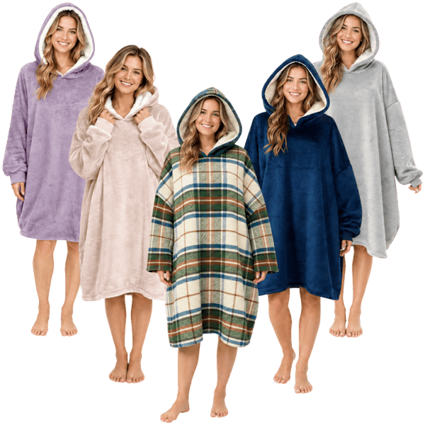 Oversized Hooded Lounger