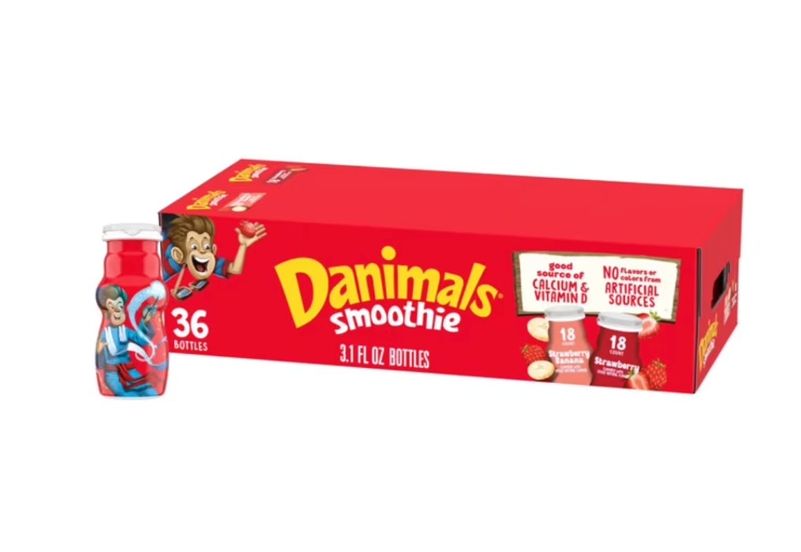 Danimals Smoothies 36-Pack