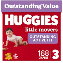 2 Huggies Little Movers 6-Packs