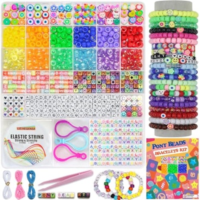 Pony Beads Bulk Kit