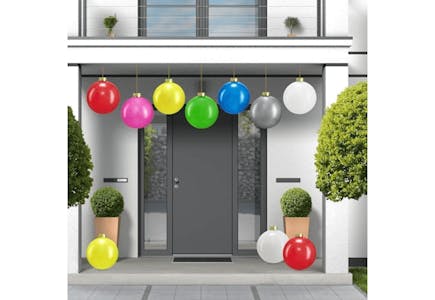 Inflatable Christmas Ornament Set