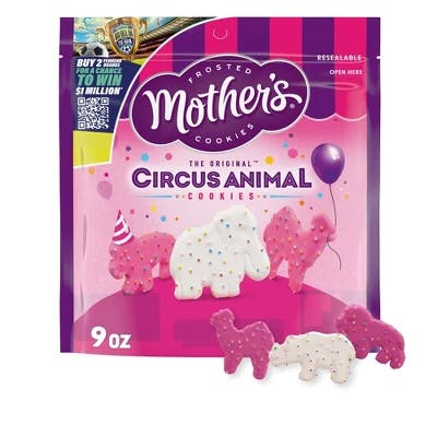 2 Mother's Circus Animal Cookies