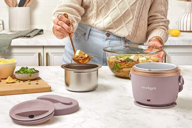 Crock Pot's Bestselling Electric Lunch Box, Now Only $28 on Amazon card image